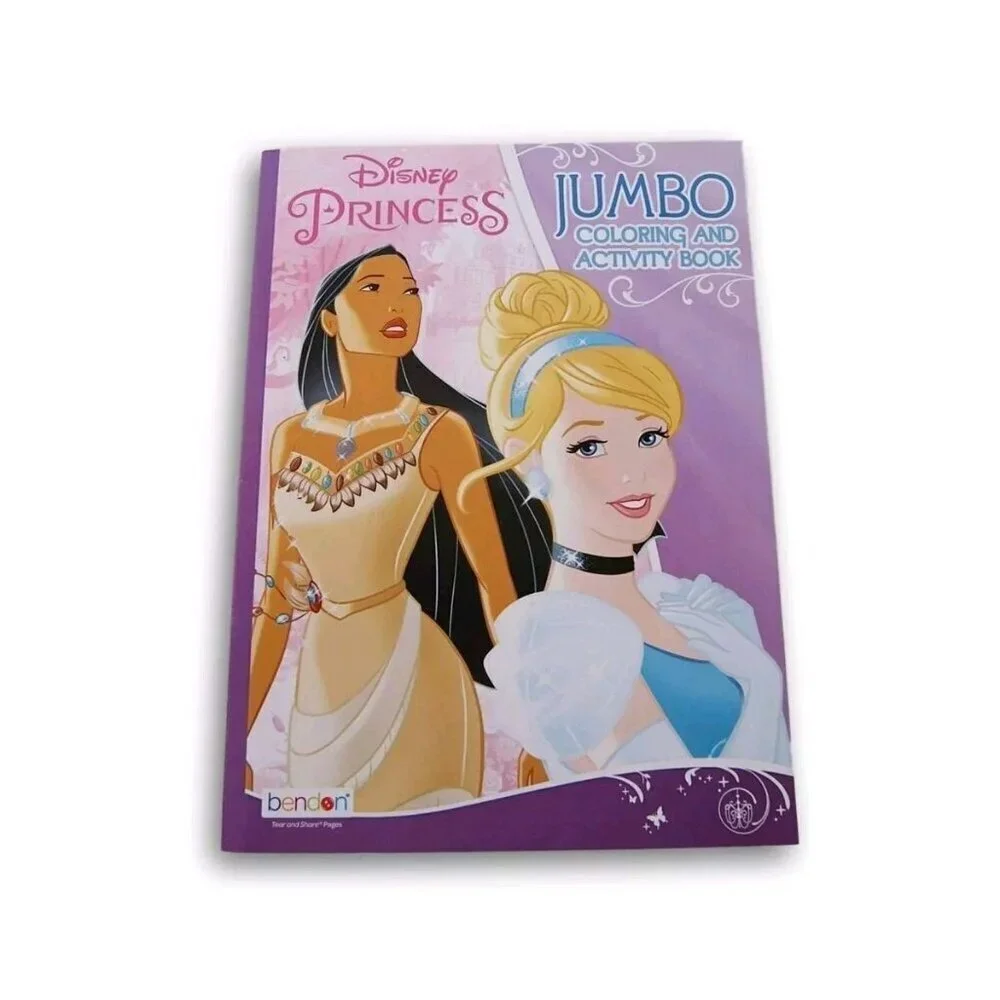 Disney Princess Tear and Share 128 pages Coloring and Activity Book 2024